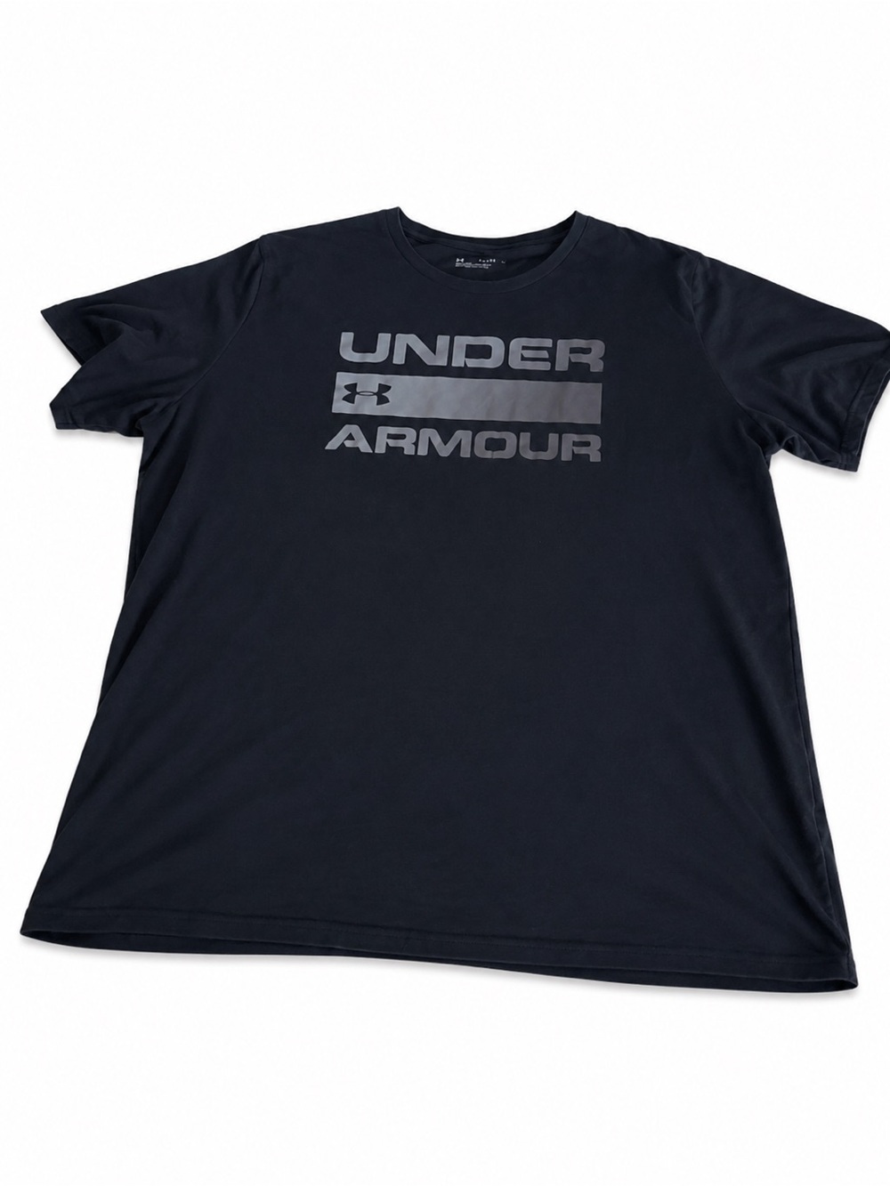 Under Armour Men's Black Logo Performance T-Shirt size 3XL